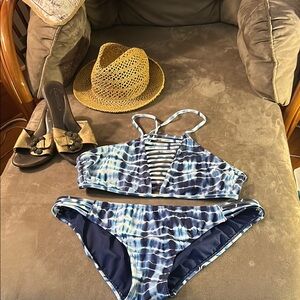 # 3  Blue Tie-Dye bikini